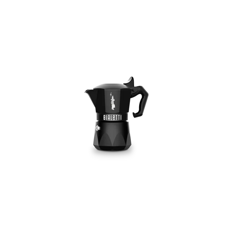 Bialetti ® Brikka Noir 2-Cup Espresso Maker