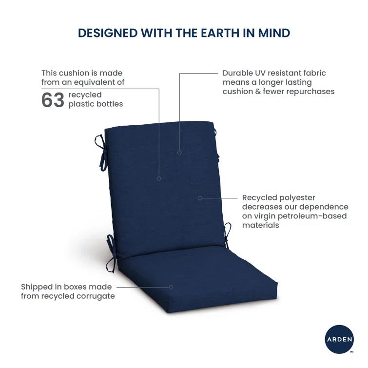 Outdoor Lounge Chair 3.5" Cushion