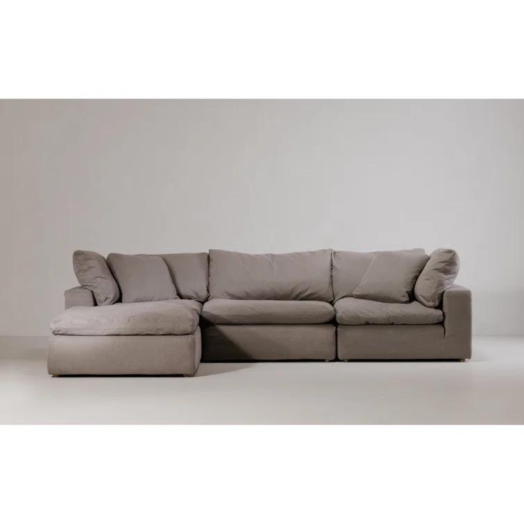 Tila Performance Fabric Ottoman