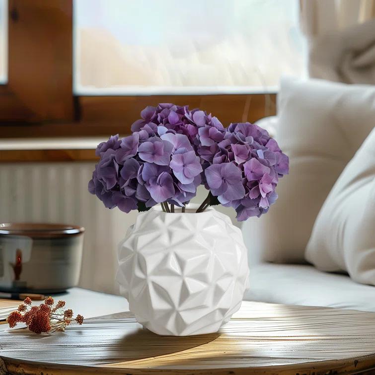 Wrought Studio™ Carneal Handmade Ceramic / Porcelain Table Vase