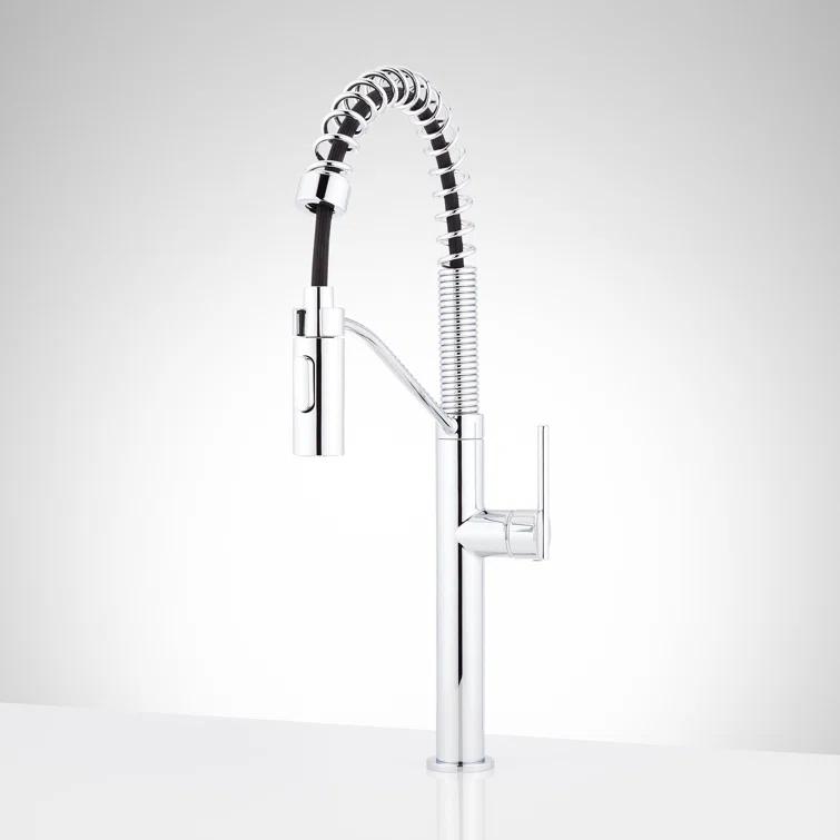 Eiler Single Handle Pull Down Kitchen Faucet