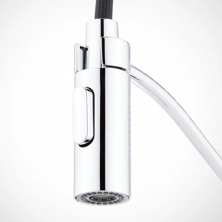 Eiler Single Handle Pull Down Kitchen Faucet