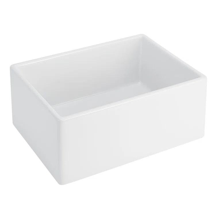 Rowena 24" Farmhouse Single Basin Fireclay Kitchen Sink