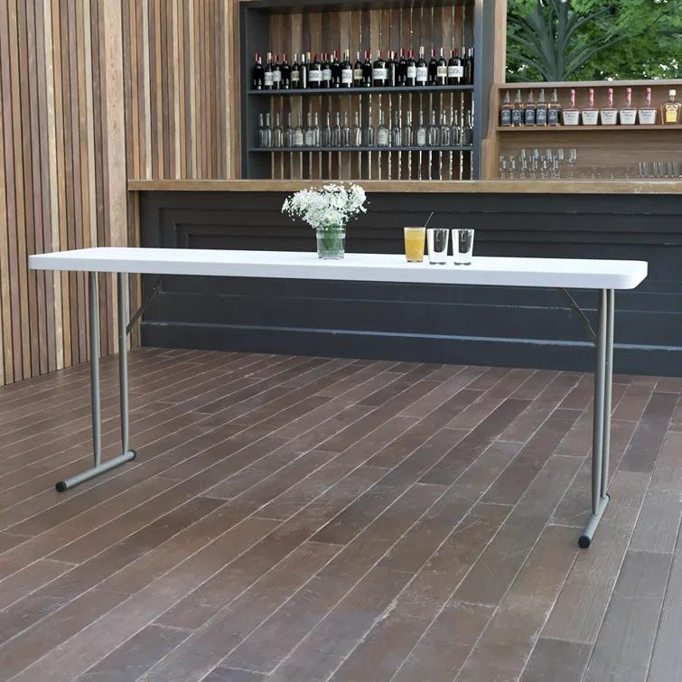 Flash Furniture Noah Rectangular Plastic Folding Training and Event Table