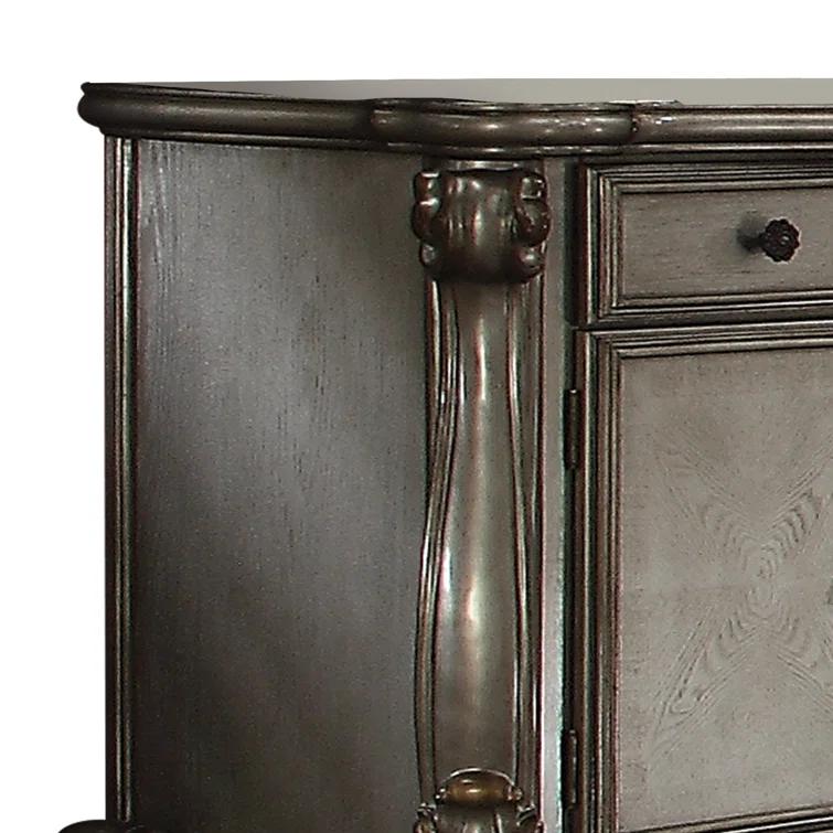 Bersally Solid Wood 70'' W 5 - Drawer Dresser