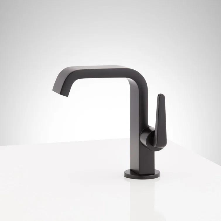 Signature Hardware Drea 1.2 GPM Single Hole Bathroom Faucet 485001