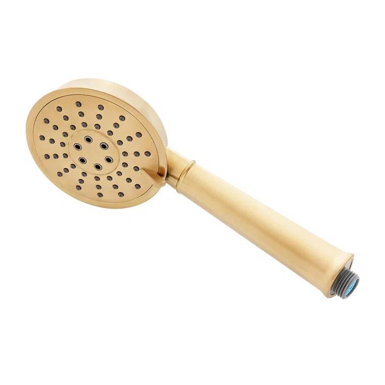 Brushed Gold Multi Function Handheld Shower Faucet