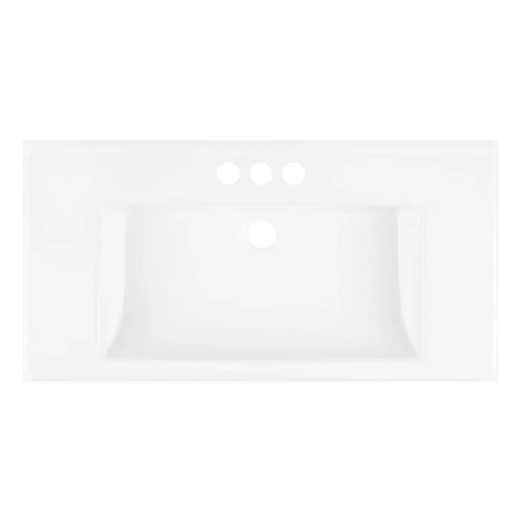 30" Fircrest Single Bathroom Vanity with Integral Sink