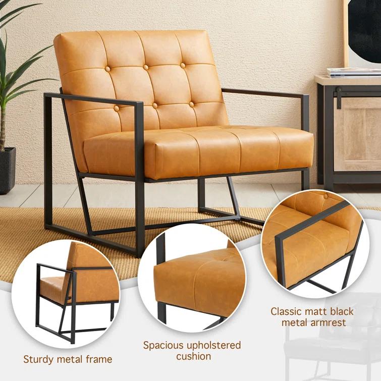 29.5" W Tufted Armchair