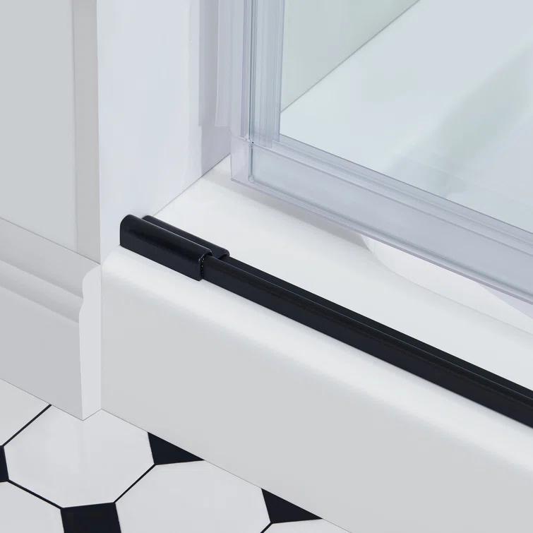OVE Decors Bel Soft Close 60" x 78" Frameless Sliding Soft Close Shower Door