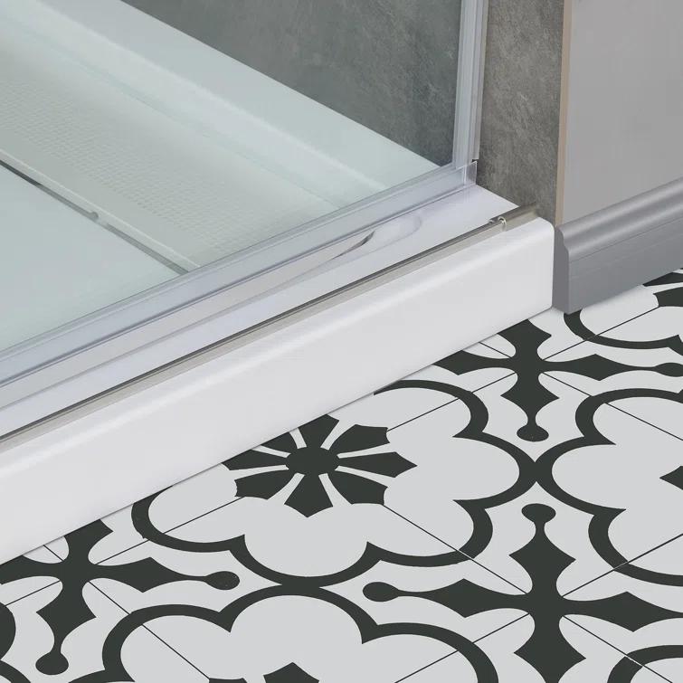 OVE Decors Bel Soft Close 48" x 78" Frameless Sliding Soft Close Shower Door