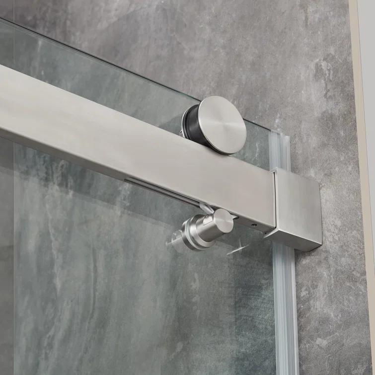 OVE Decors Bel Soft Close 48" x 78" Frameless Sliding Soft Close Shower Door