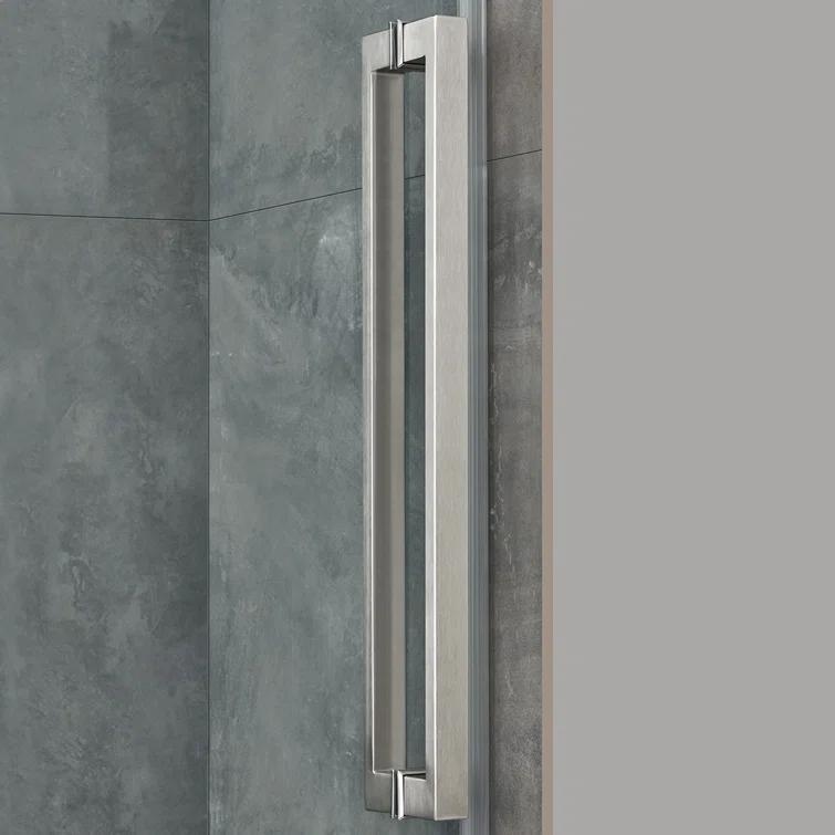 OVE Decors Bel Soft Close 48" x 78" Frameless Sliding Soft Close Shower Door