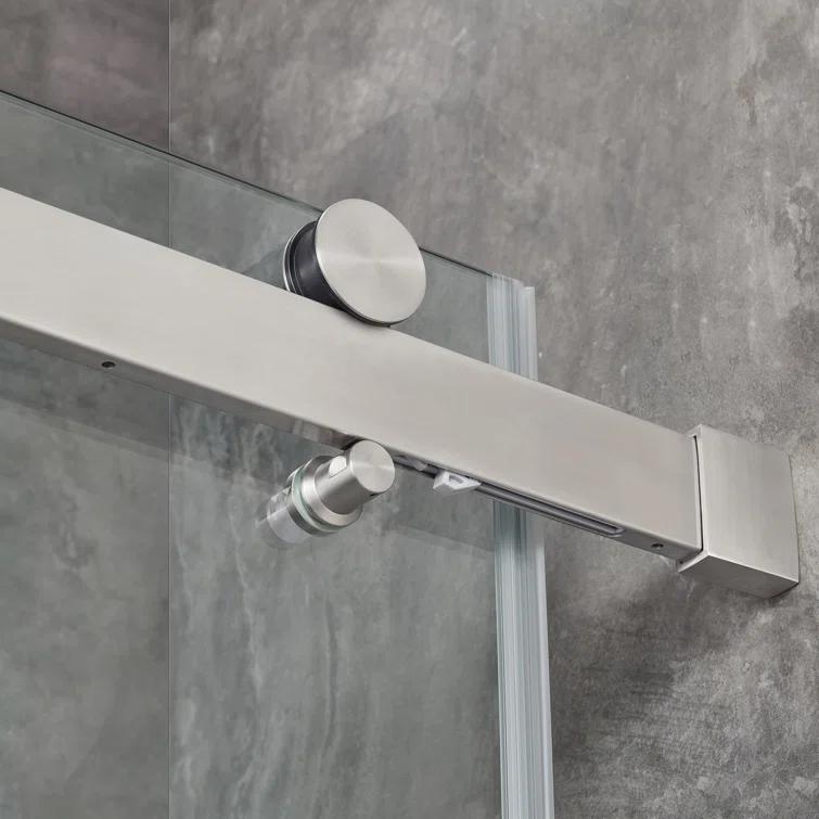 OVE Decors Bel Soft Close 48" x 78" Frameless Sliding Soft Close Shower Door