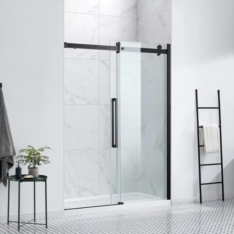 OVE Decors Bel Soft Close 60" x 78" Frameless Sliding Soft Close Shower Door