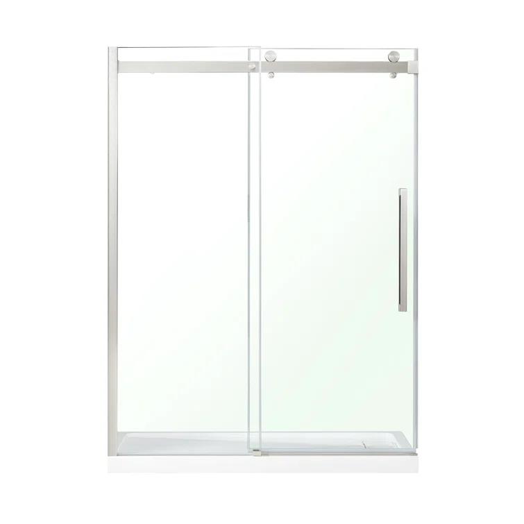 OVE Decors Bel Soft Close 60" x 78" Frameless Sliding Soft Close Shower Door
