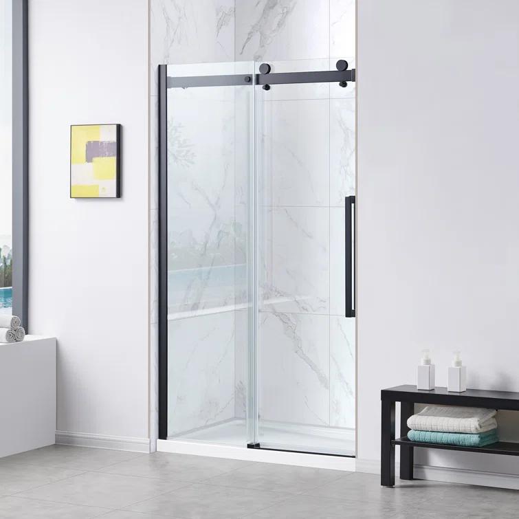 OVE Decors Bel Soft Close 2-Piece 32" x 48" x 81" Base/Door Rectangular Alcove Shower Kit