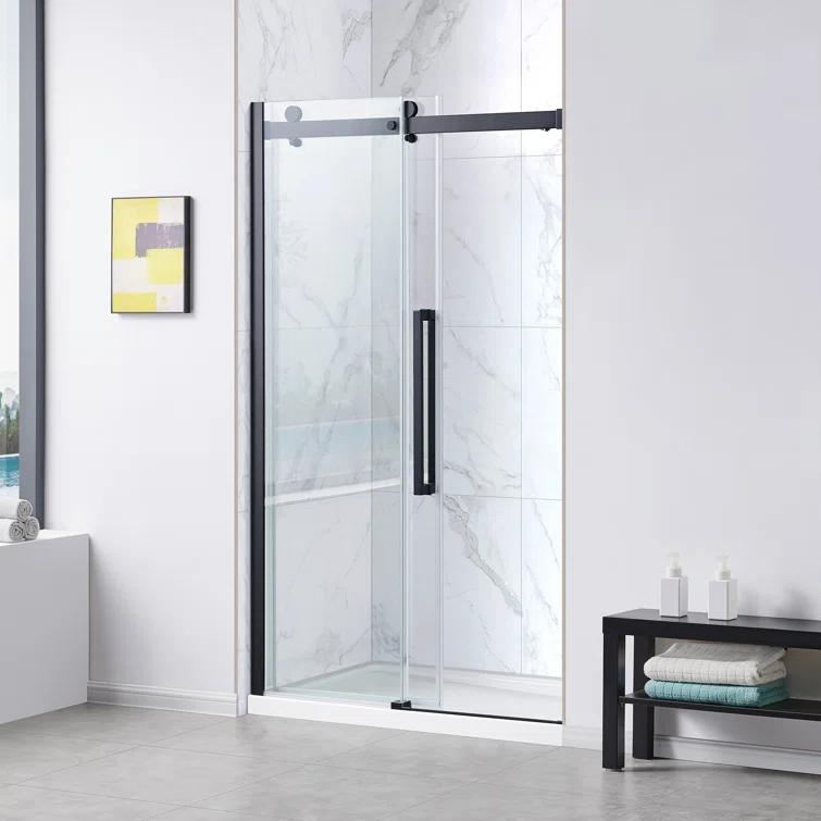 OVE Decors Bel Soft Close 2-Piece 32" x 48" x 81" Base/Door Rectangular Alcove Shower Kit