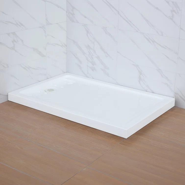 OVE Decors Bel Soft Close 2-Piece 32" x 48" x 81" Base/Door Rectangular Alcove Shower Kit