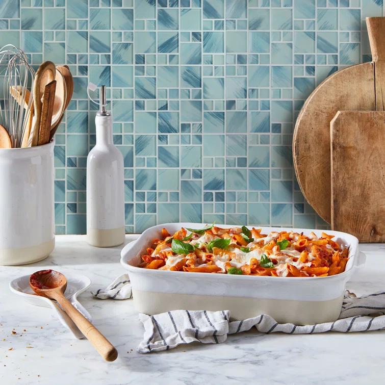 Swimming Pool Series Glass Mosaic Tile