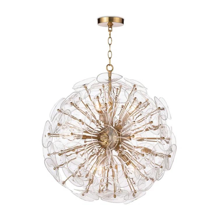 Regina Andrew Poppy 9 - Light Dimmable Sputnik Sphere Chandelier