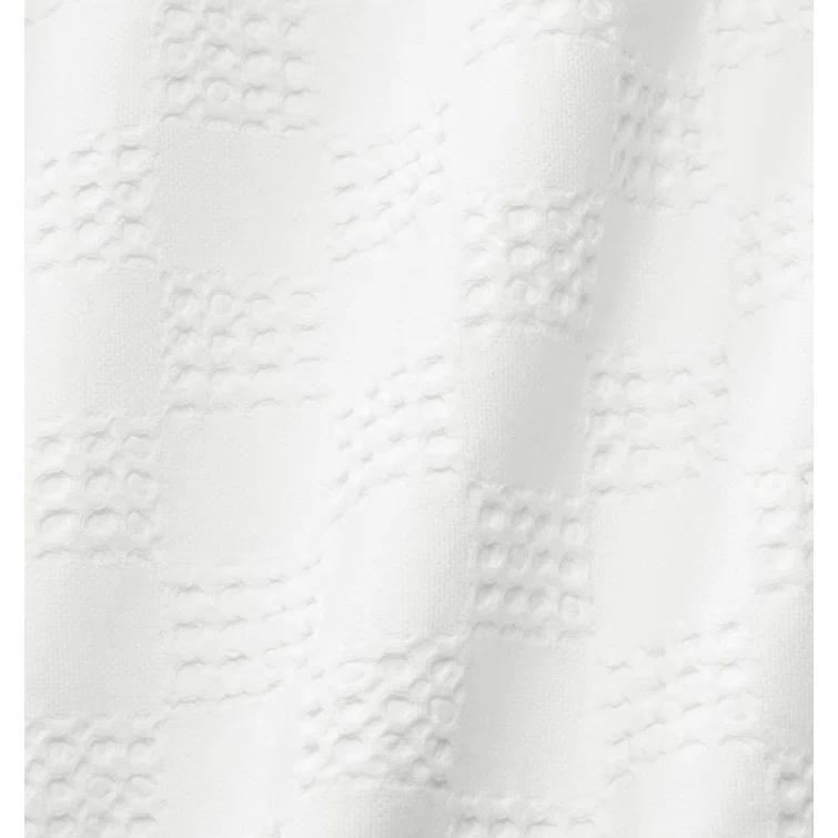 White Cotton Waffle Weave Kitchen Towel Set