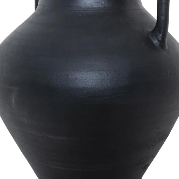 Atrani Vase by Amber Lewis x Four Hands - Black Terracotta