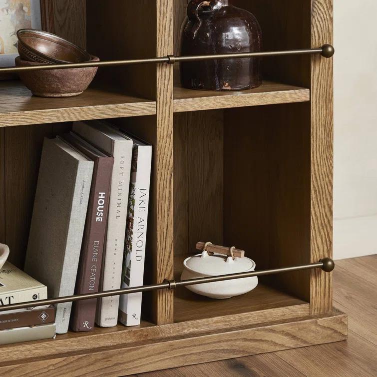 Alistair Bookcase by Amber Lewis x Four Hands - Worn Oak