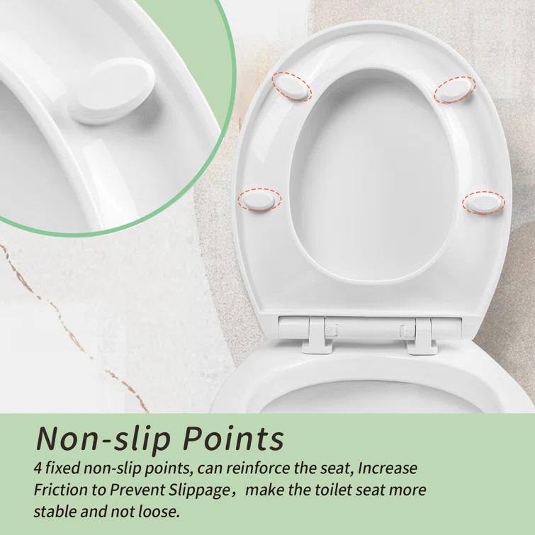 WSSROGY 2001c Round Toilet Seat and Lid