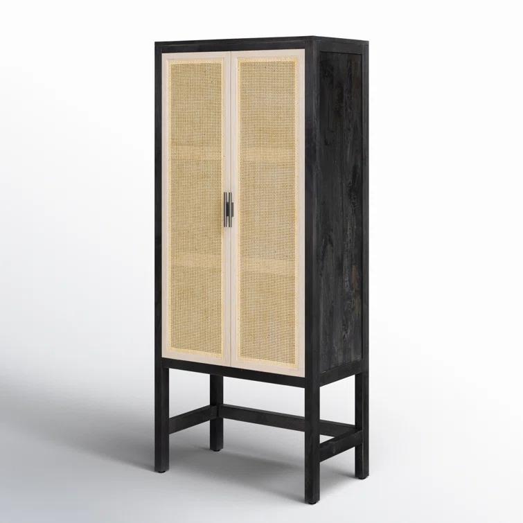 Boudreau Solid Wood Storage Cabinet