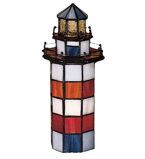 Meyda Lighting 10"H The Lighthouse on Hilton Head Accent Lamp 20538