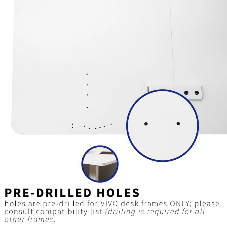 Universal Table Top for Sit to Stand Desk Frames