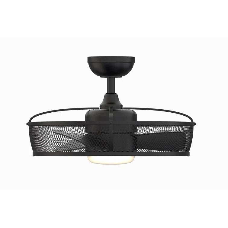 Henry Ceiling Fan With LED Light Kit (22")