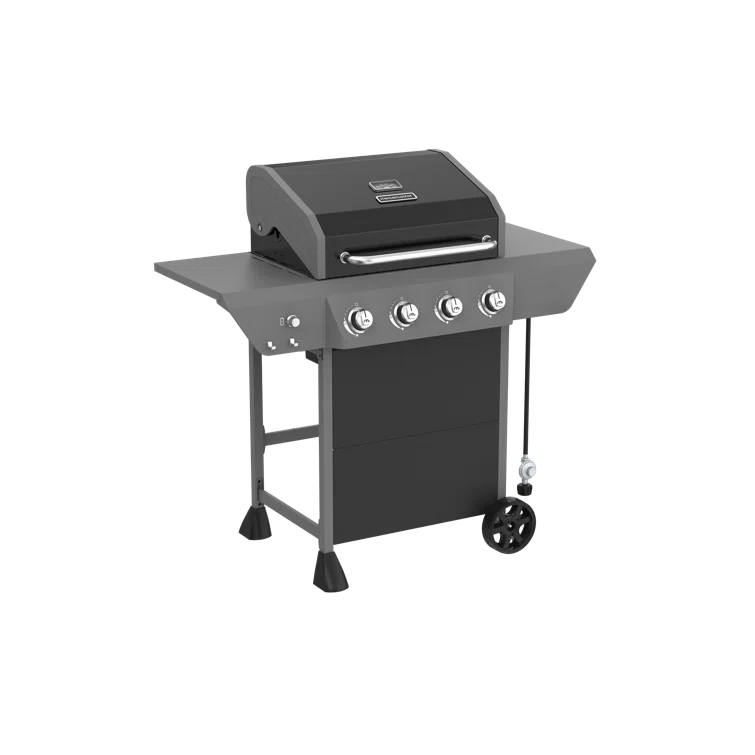 Megamaster 4 - Burner Freestanding Liquid Propane Gas Grill
