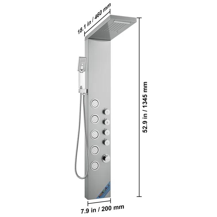 52.9'' Shower Panel with Full Body Shower Head