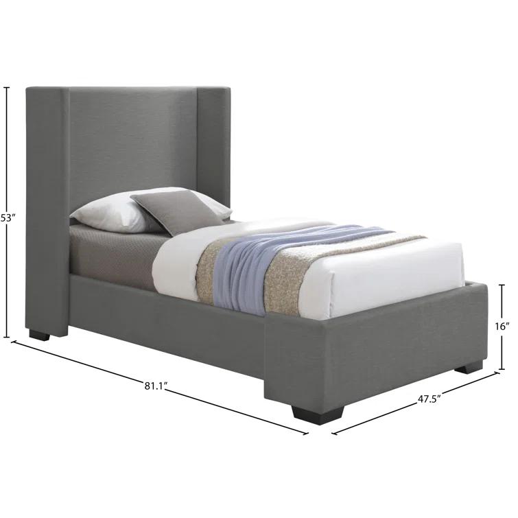 Earby Upholstered Panel Bed