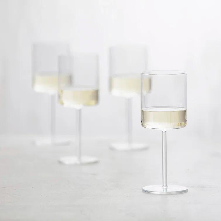 Modo 13.5 oz. Crystal White Wine Glass