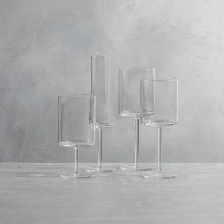 Modo 13.5 oz. Crystal White Wine Glass