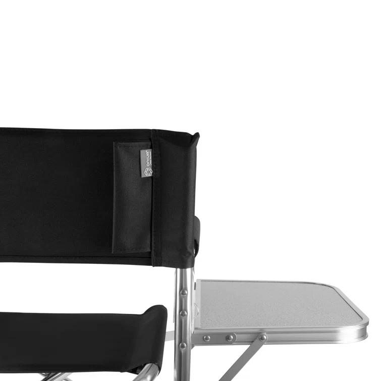 Sports Outdoor Portable Camp Chair with Side Table