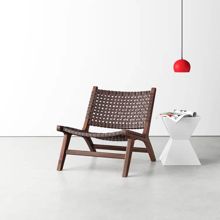 Denman Genuine Leather Side Chair