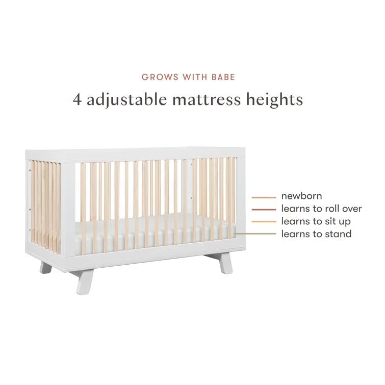 Hudson 3-in-1 Convertible Crib