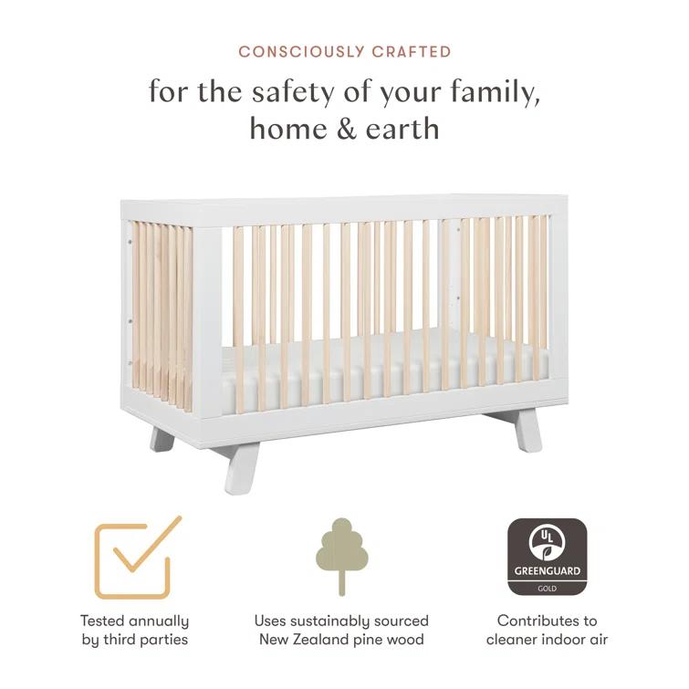 Hudson 3-in-1 Convertible Crib