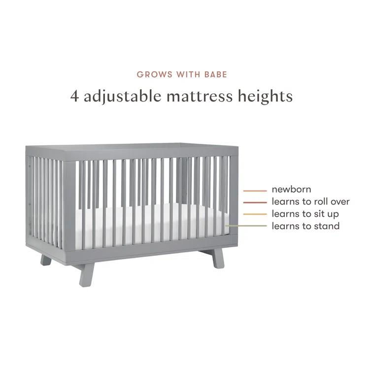 Hudson 3-in-1 Convertible Crib