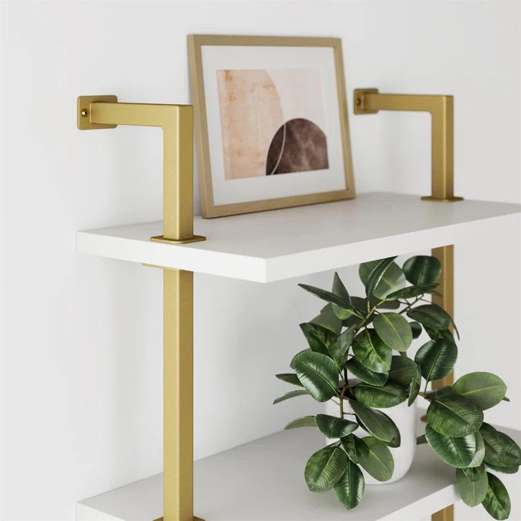 Nathan James Floating Bookcase