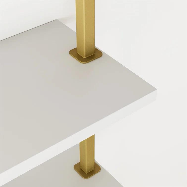 Nathan James Floating Bookcase