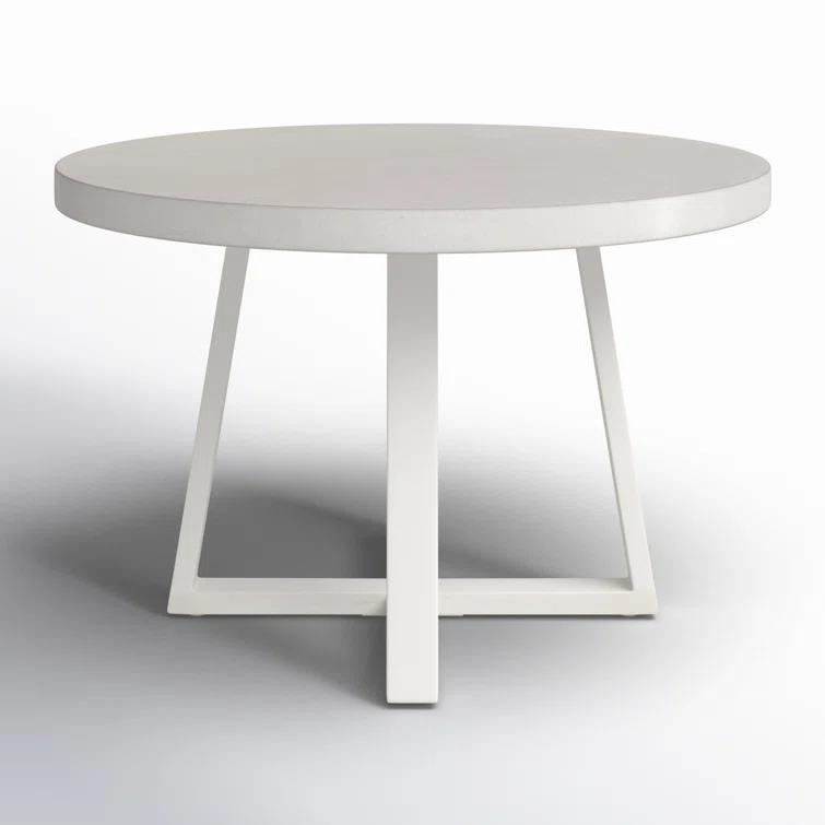Hollis Indoor / Outdoor Round Dining Table - Natural / 48"