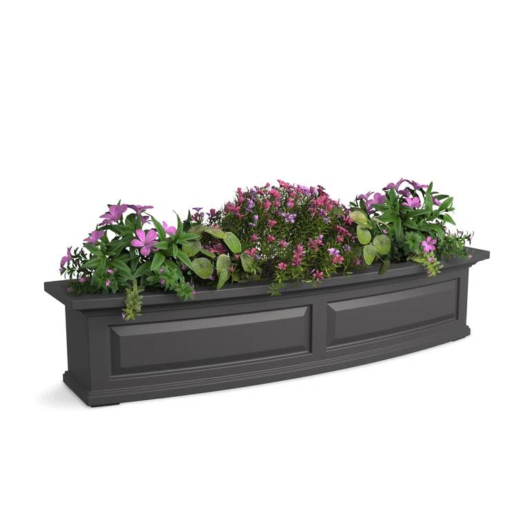 Mayne Inc. Nantucket Resin Window Box with Water Reservoir