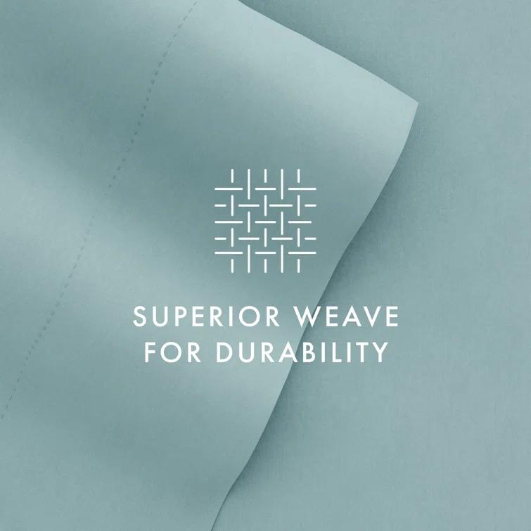 Simply Soft Brushed Microfiber Solid 6 Piece Sheet Set