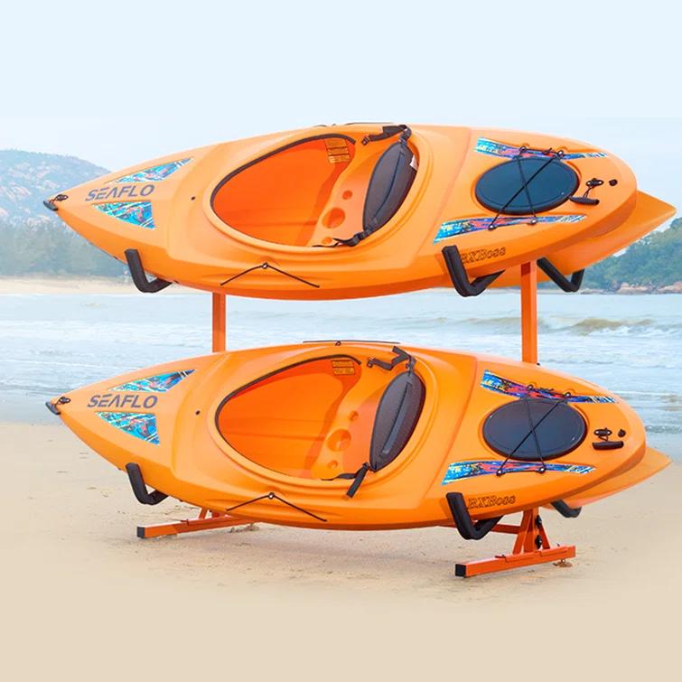 VEVOR Steel Freestanding Adjustable Kayak Rack DLS4G0000000D8BUTV0
