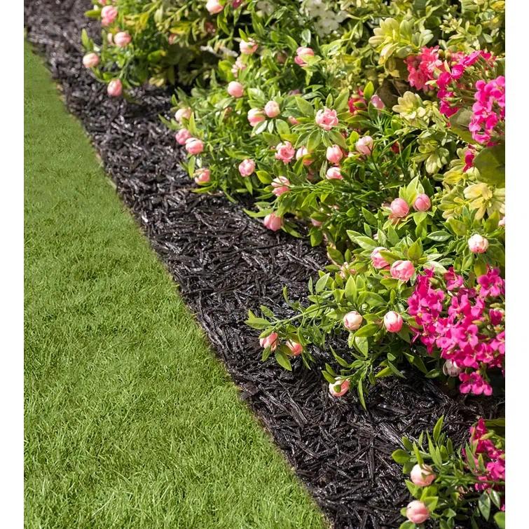 Evergreen Enterprises, Inc Perma Mulch Recycled Rubber Garden Border Edging, 120" L